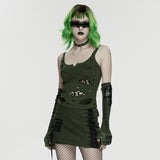 Austral Punk Cutout PU Vest