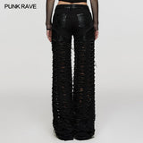 Artemidorus Gothic Mesh Distressed Women's Pants