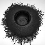 Wolfsbane Frayed Straw Hat