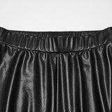Nightshade Panel Cyber Faux Leather Leggings