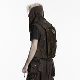 Osiris Punk Backpack in Coffee