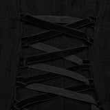 Baphomet Women's Gothic Dress in Black