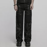 Zmey Men's Punk Pants in Black