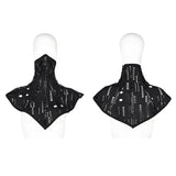 Alrisha Gothic Mesh Faux Leather Mask Collar