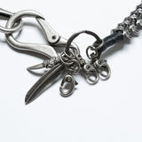 Aithon Gothic Silver Pant Chain Men's