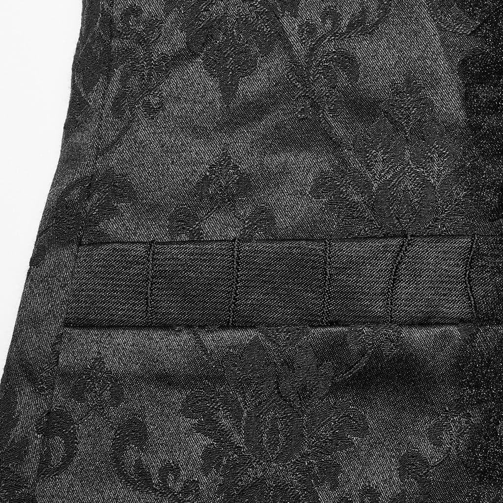 Sargeist Printed Waistcoat - PunkRave