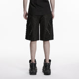 Vigil Men's Gothic Shorts in Black