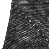 Ashen Gothic Mesh Knit Top Men's
