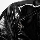 Necroharmonic PU Trench Coat - PunkRave