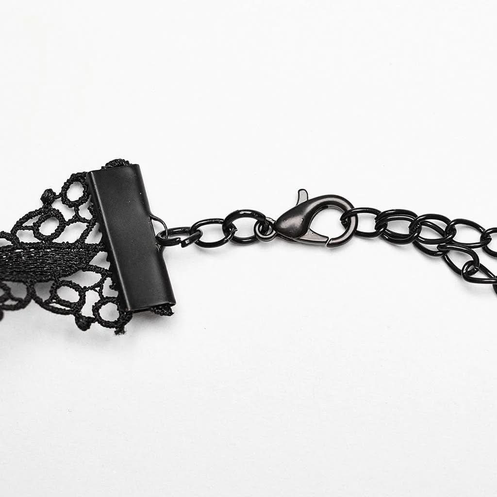 Occult Lace Choker - PunkRave