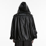 Berenice Men's Gothic Woven coat in Black