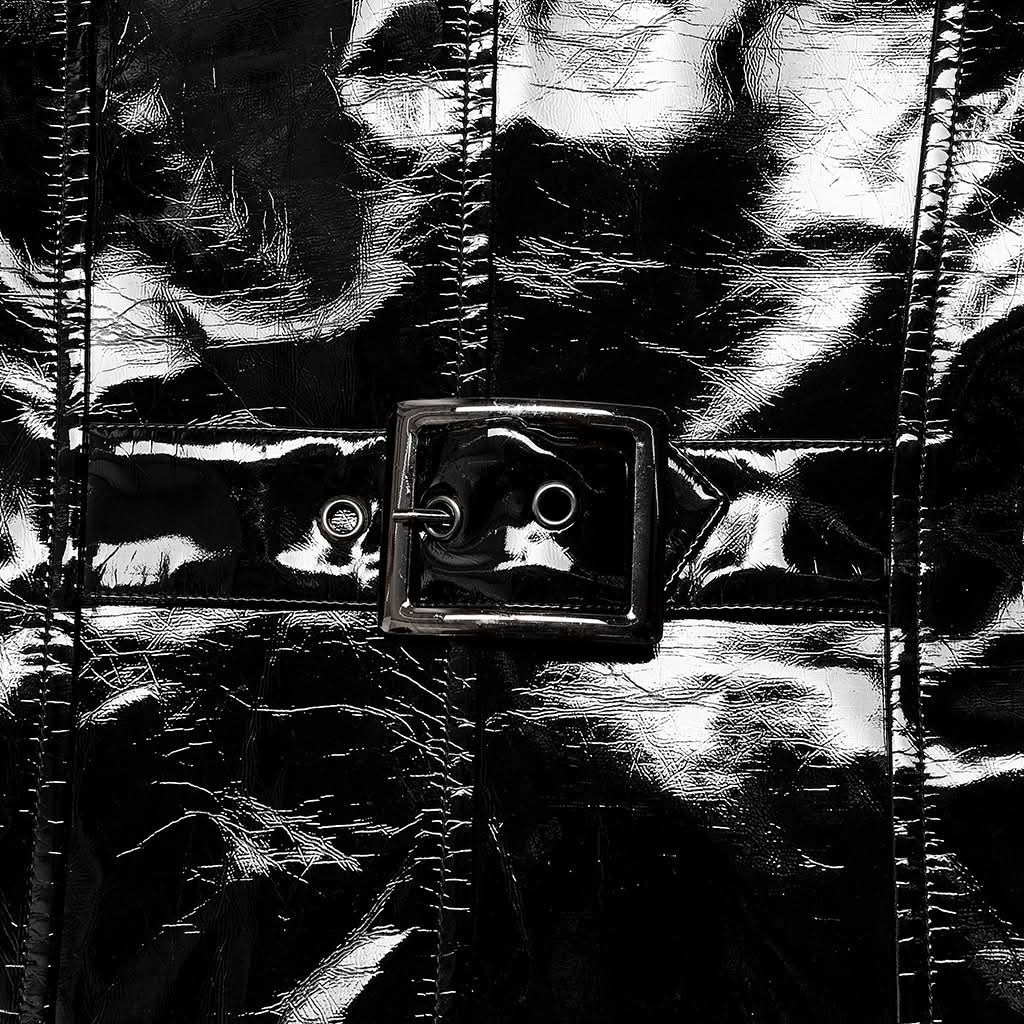 Necroharmonic PU Trench Coat - PunkRave