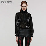Whispers of Antiquity - Printed Mesh Top - PunkRave