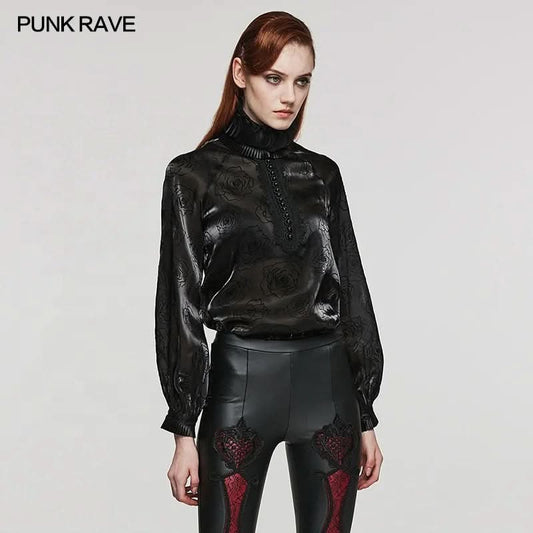 Whispers of Antiquity - Printed Mesh Top - PunkRave