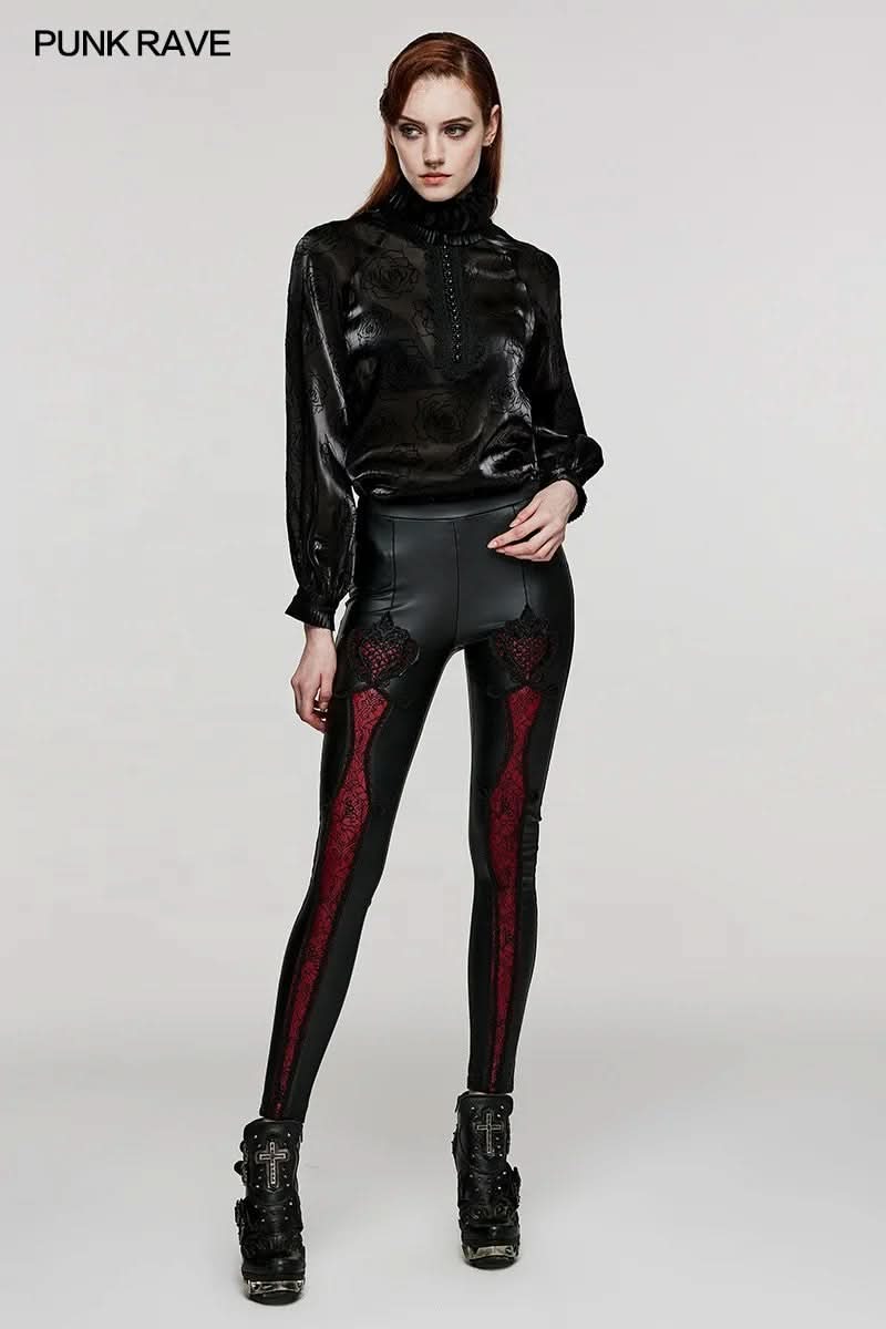Whispers of Antiquity - Printed Mesh Top - PunkRave