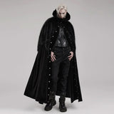Darkened Desires Fur Collar Cape - PunkRave