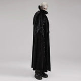 Darkened Desires Fur Collar Cape - PunkRave