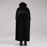 Darkened Desires Fur Collar Cape - PunkRave