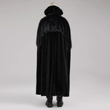 Darkened Desires Fur Collar Cape - PunkRave