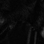 Darkened Desires Fur Collar Cape - PunkRave