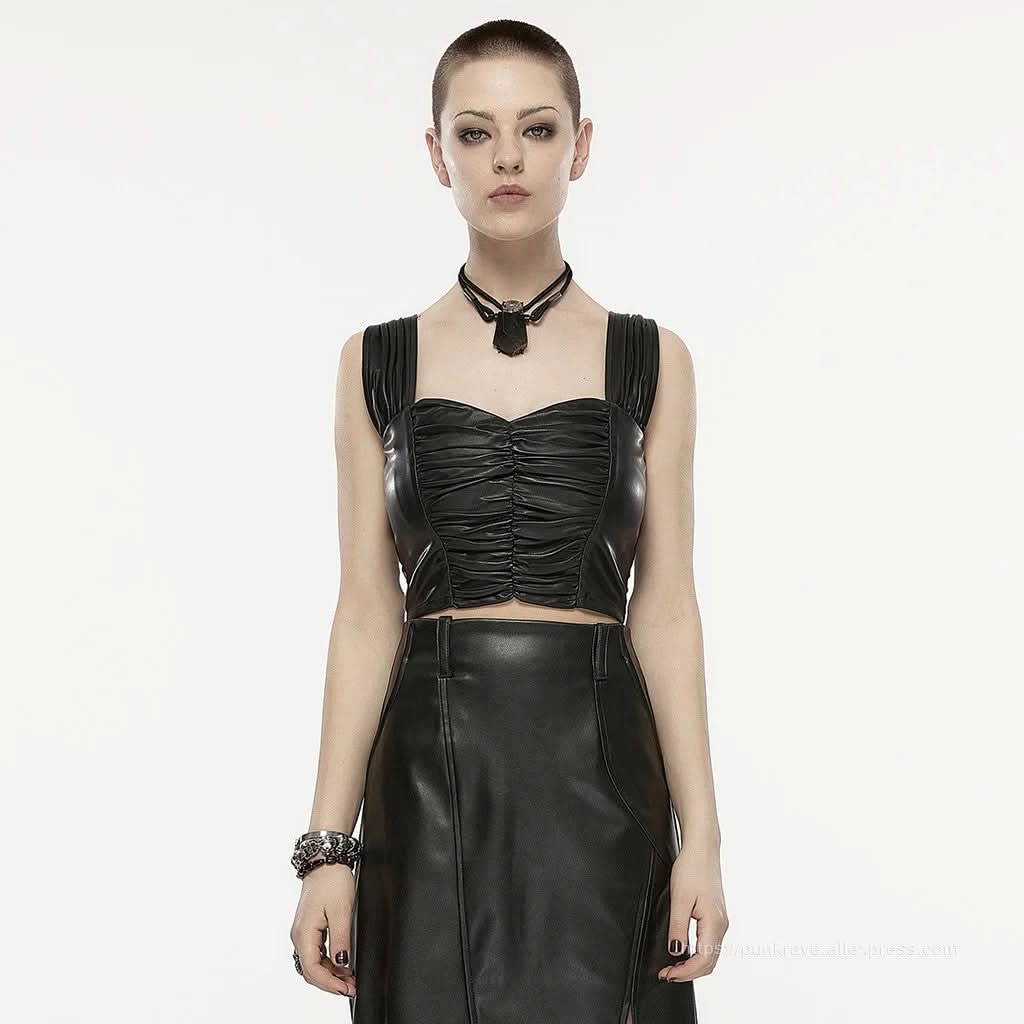 Rogue Reverie PU Bustier - PunkRave