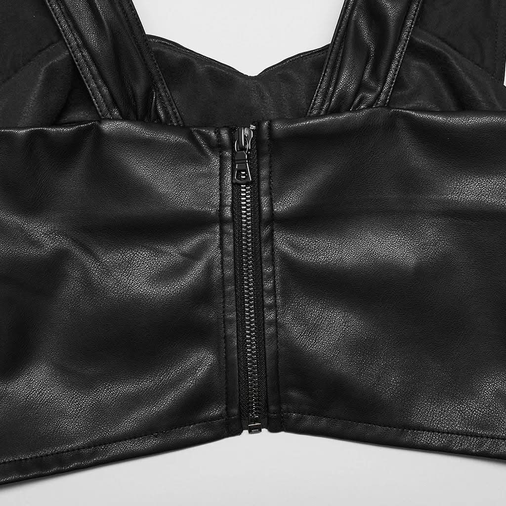 Rogue Reverie PU Bustier - PunkRave