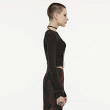 Chaos Chains Ruched Top - PunkRave