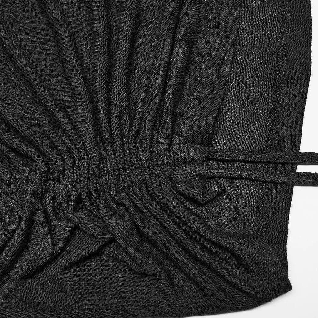 Chaos Chains Ruched Top - PunkRave
