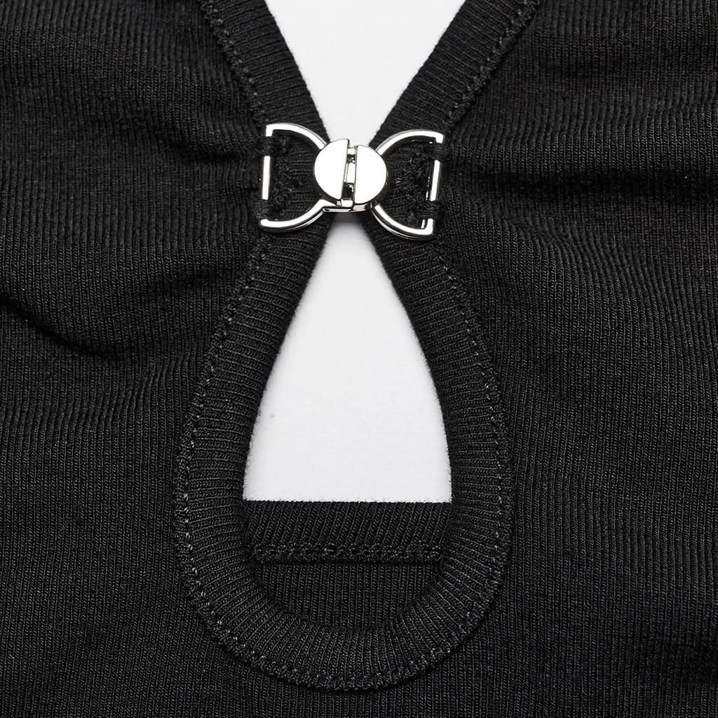 Anarchy Anthem Halterneck Top - PunkRave