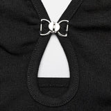 Anarchy Anthem Halterneck Top - PunkRave