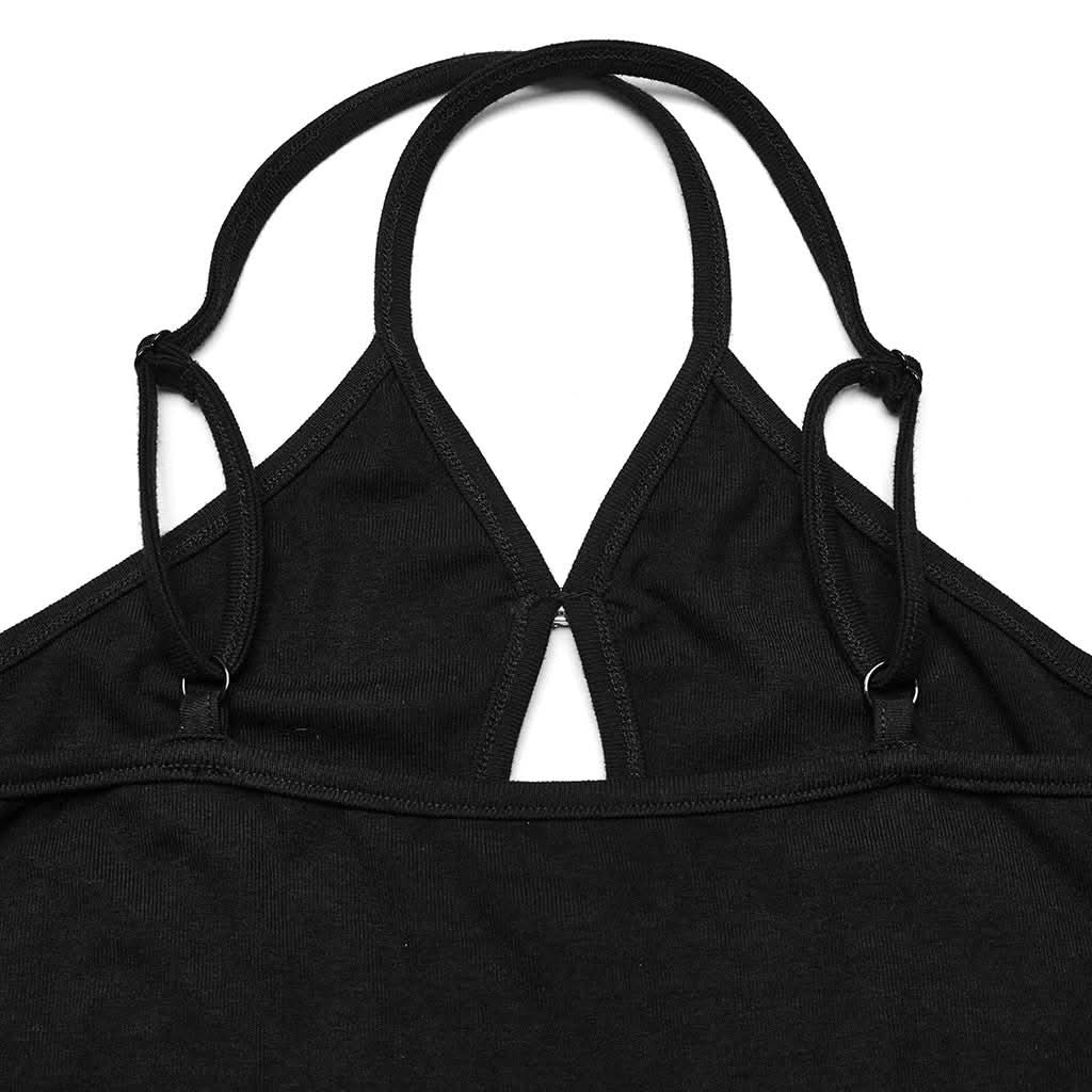 Anarchy Anthem Halterneck Top - PunkRave