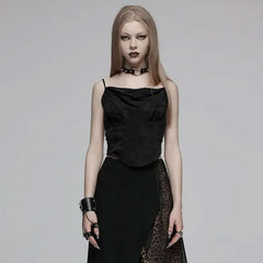 Punk Pixie Suspender Top - PunkRave