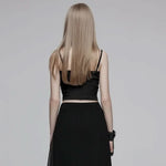Punk Pixie Suspender Top - PunkRave