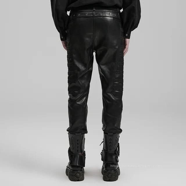 Whispering Wraith PU Pants - PunkRave
