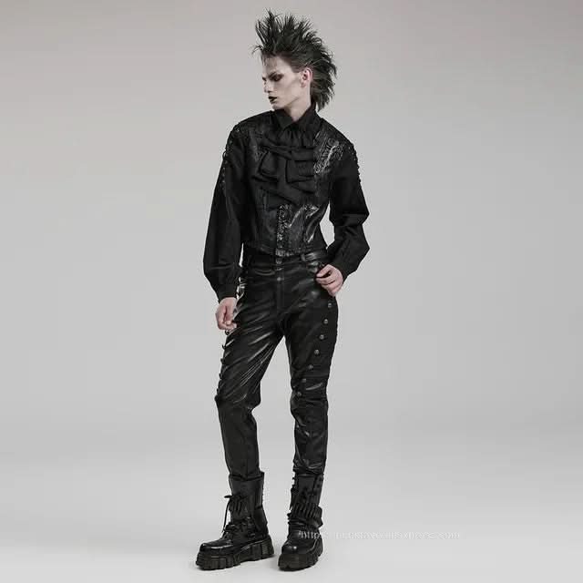 Whispering Wraith PU Pants - PunkRave
