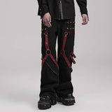 Chaos Combat Straight Trousers - PunkRave
