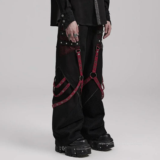Chaos Combat Straight Trousers - PunkRave