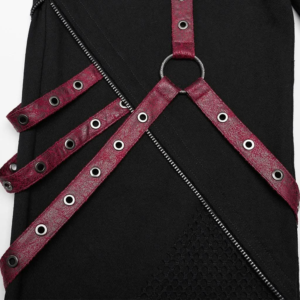 Chaos Combat Straight Trousers - PunkRave
