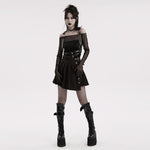 Darkwave PU Body Harness - PunkRave