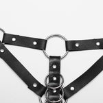 Darkwave PU Body Harness - PunkRave