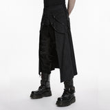 Lilith Men's Gothic Skirt with Chain in Black