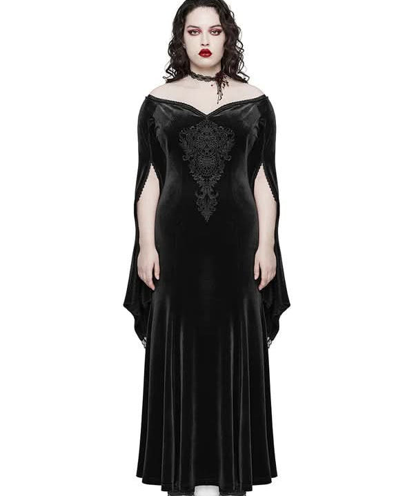 Dark Majesty Maxi Dress - PunkRave