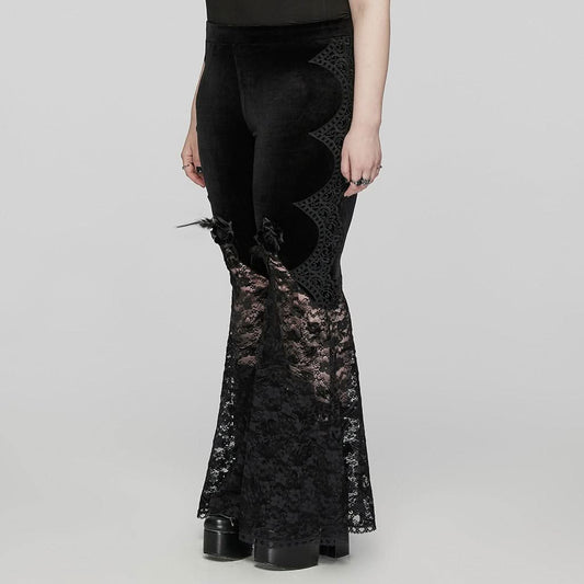 Siren Wide Leg Pants - PunkRave