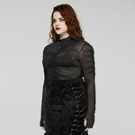 Malefic Sheer Top - PunkRave
