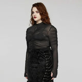Malefic Sheer Top - PunkRave