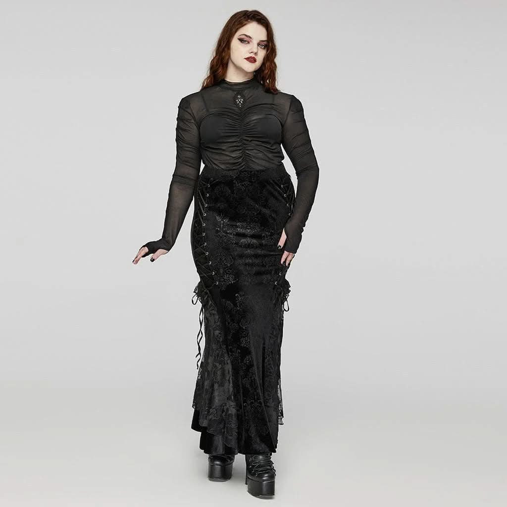 Malefic Sheer Top - PunkRave