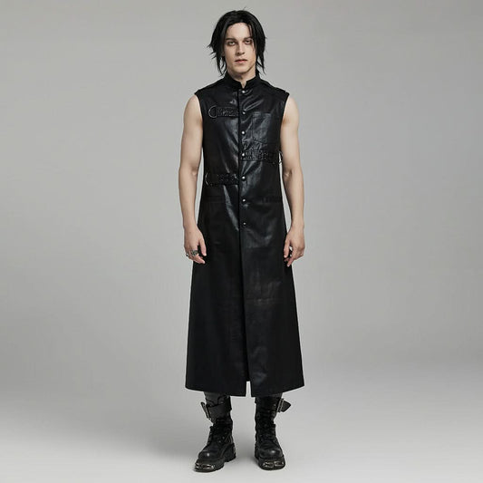 Ephemera PU Coat - PunkRave