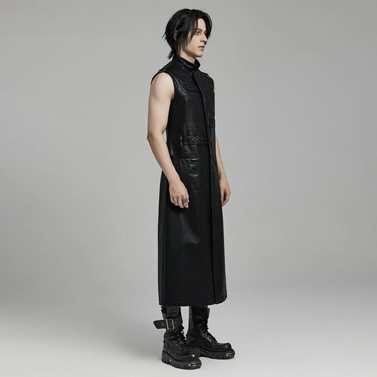 Ephemera PU Coat - PunkRave