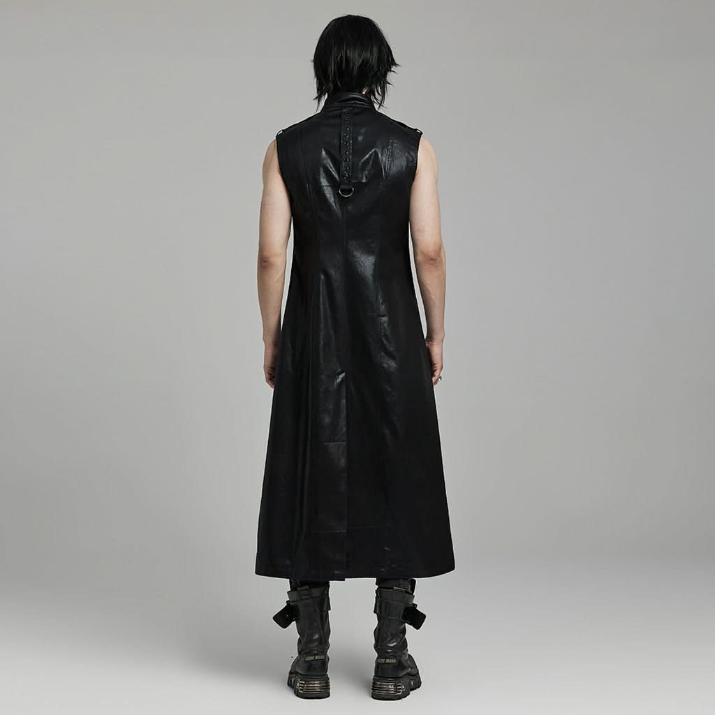 Ephemera PU Coat - PunkRave