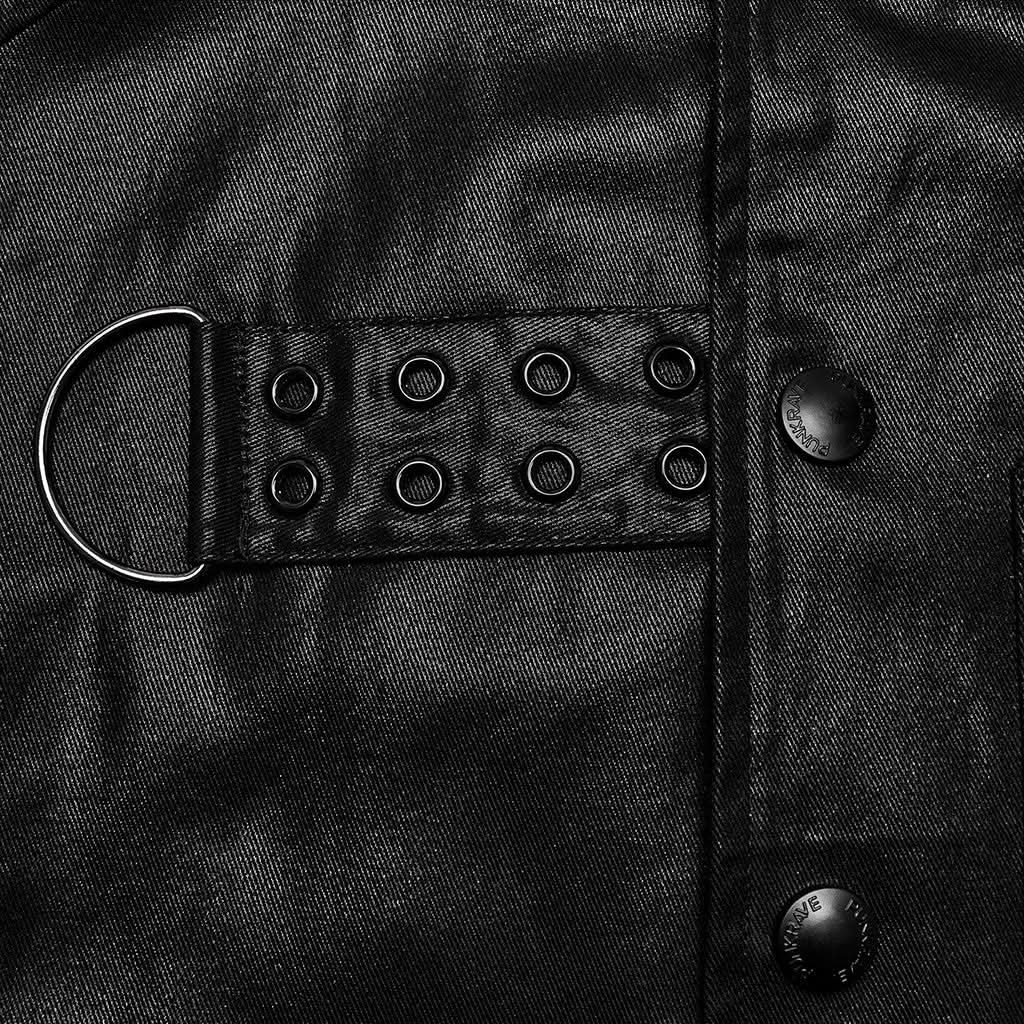 Ephemera PU Coat - PunkRave